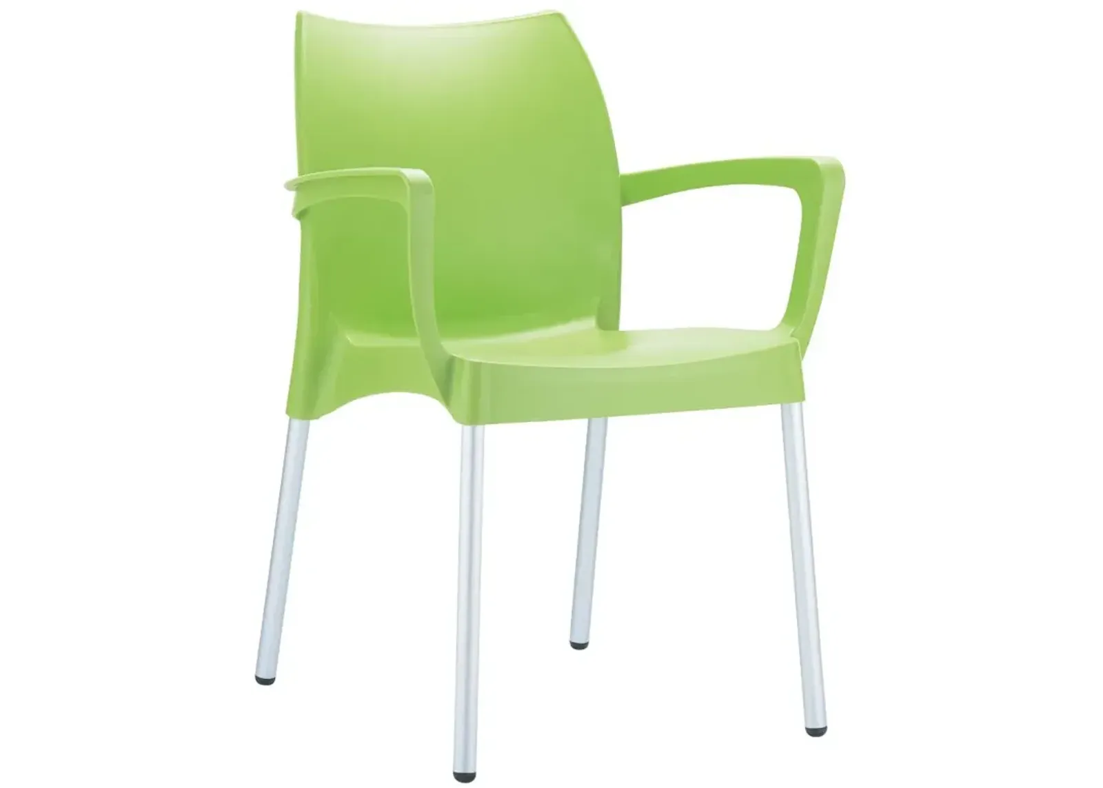 Compamia Dolce Resin Outdoor Arm Patio Chair Apple Green