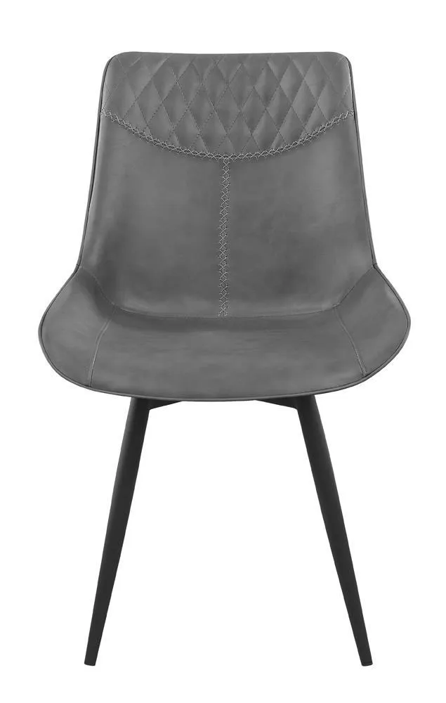 SWIVEL DINING CHAIR GREY