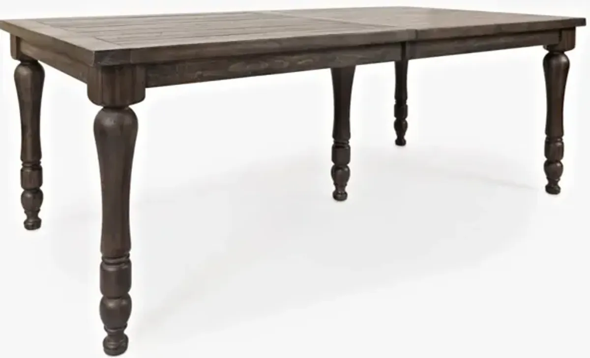 Jofran Madison County Rectangle Ext Table Barnwood