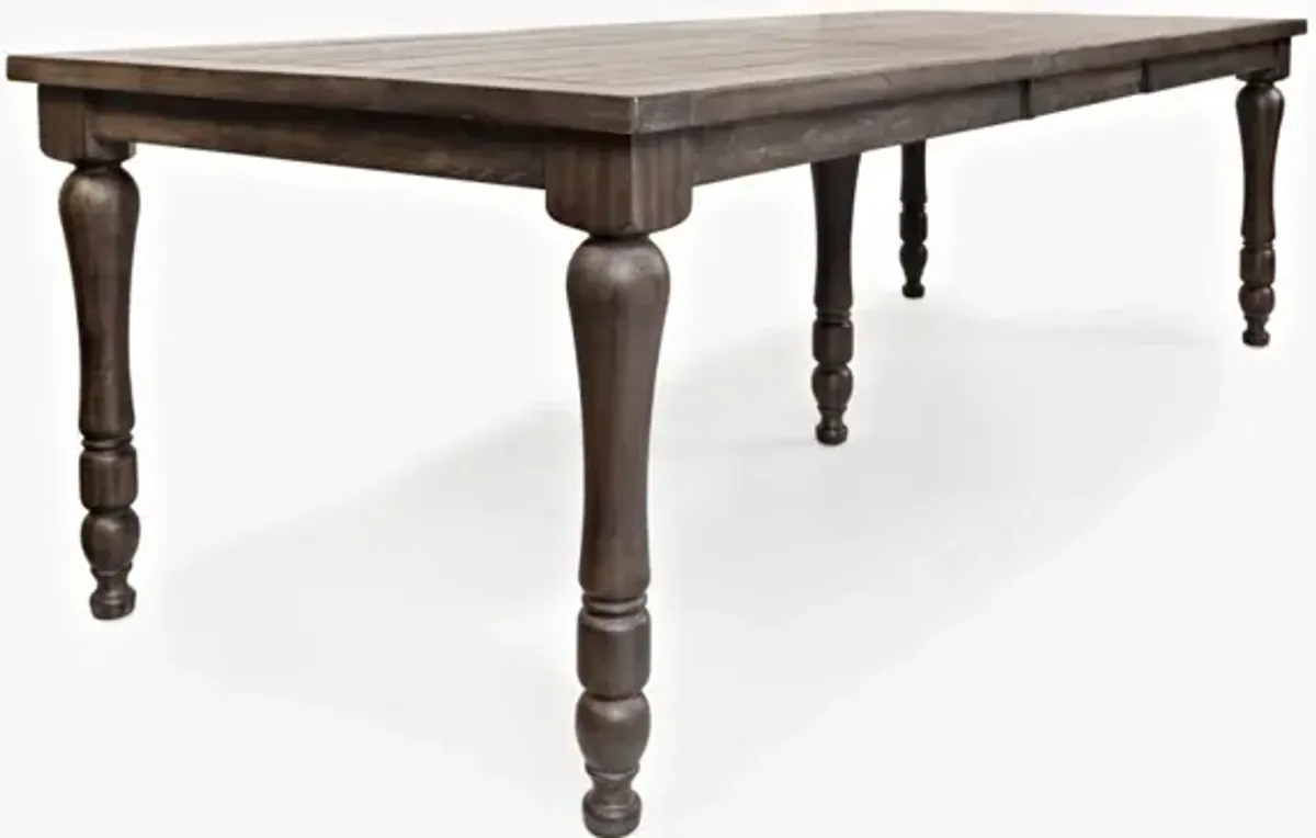 Jofran Madison County Rectangle Ext Table Barnwood