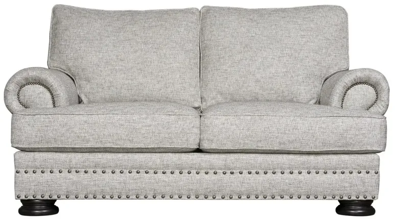 FOSTER FABRIC LOVESEAT WITHOUT PILLOWS