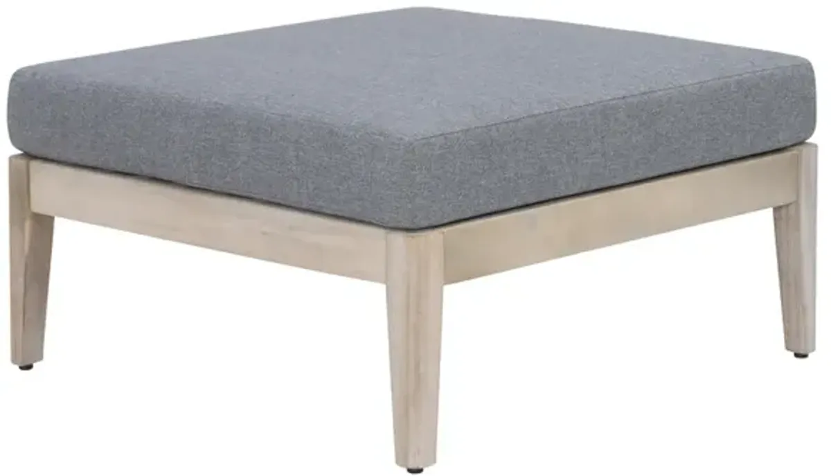 Linon Summerlyn Natural Ottoman