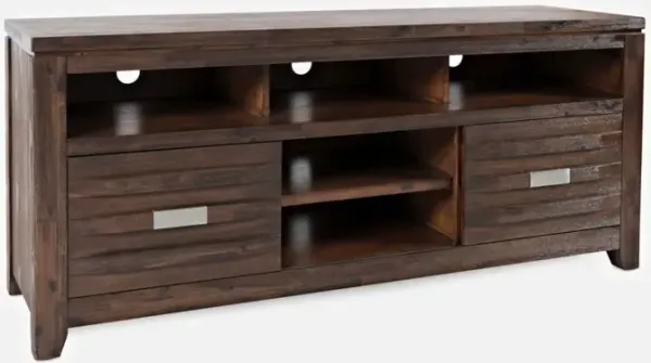 Jofran Altamonte 60 Inch Brushed Walnut Media Entertainment TV Stand