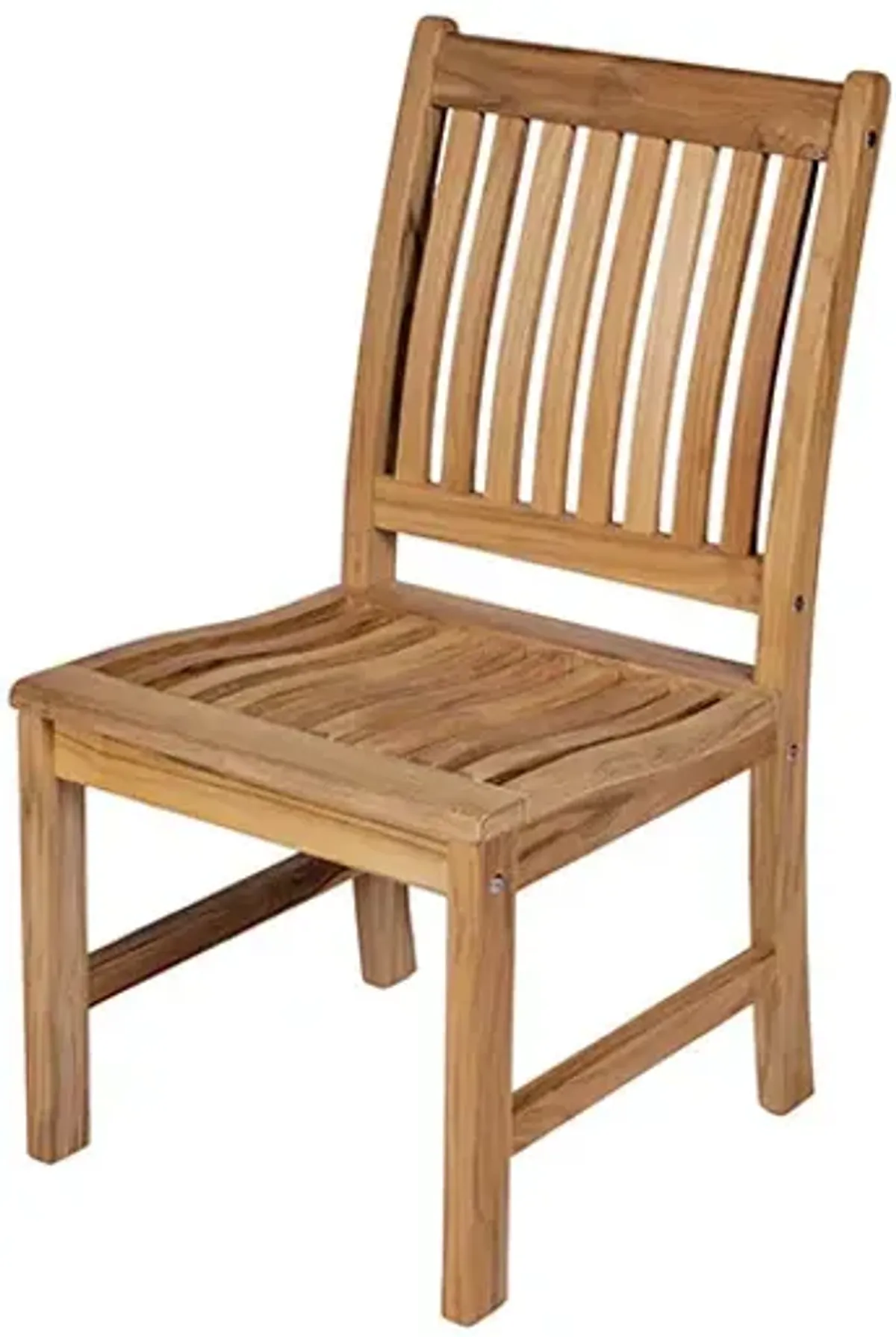 COMPASS OUTDOOR TEAK SIDE CHAIR