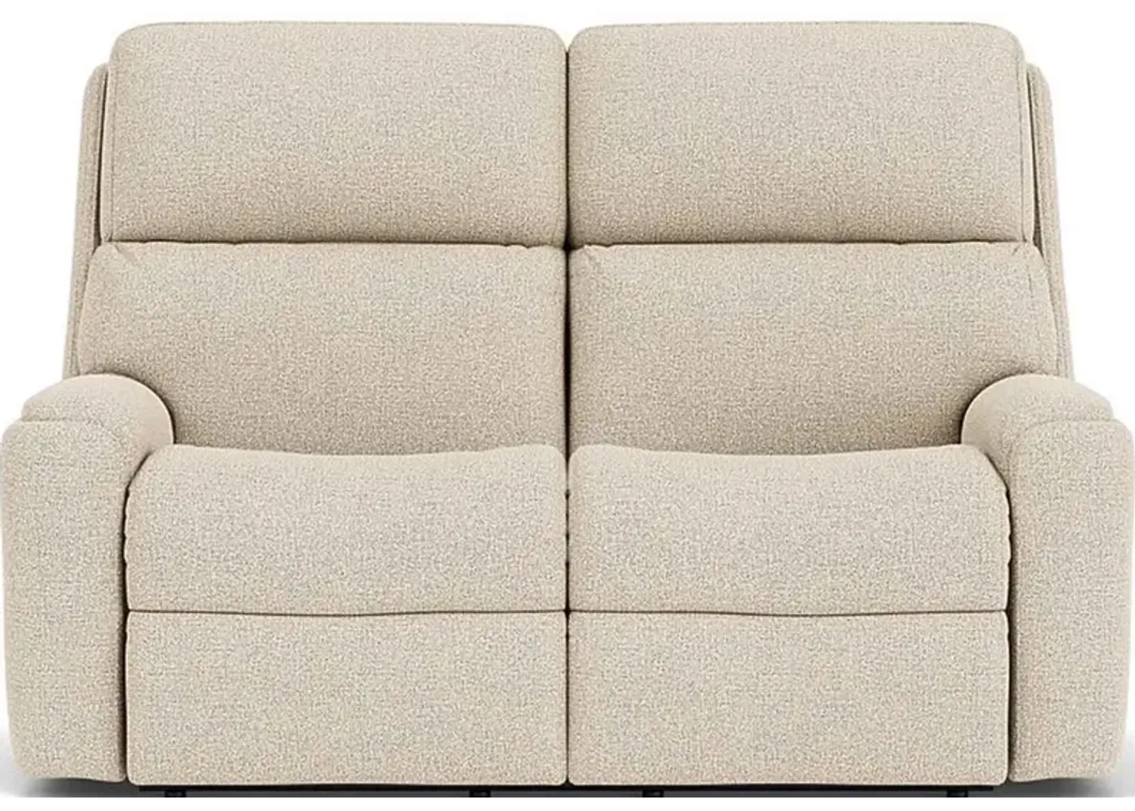 Flexsteel Rio Twine Reclining Loveseat