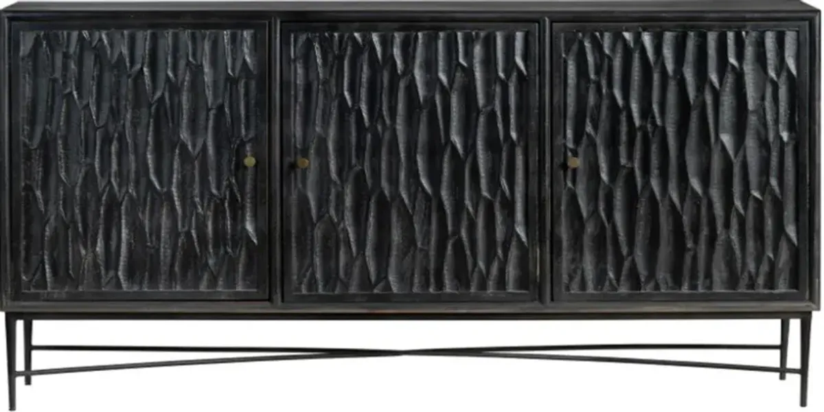 Crestview Richmond Black Sideboard