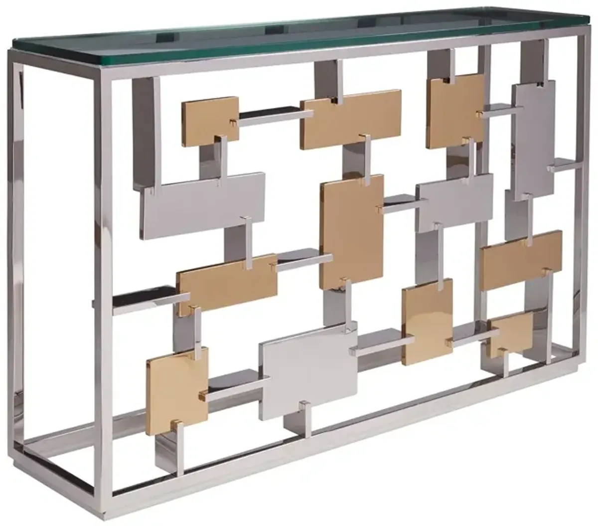 Artistica Home by Lexington Signature Designs Cityscape Console Accent Table