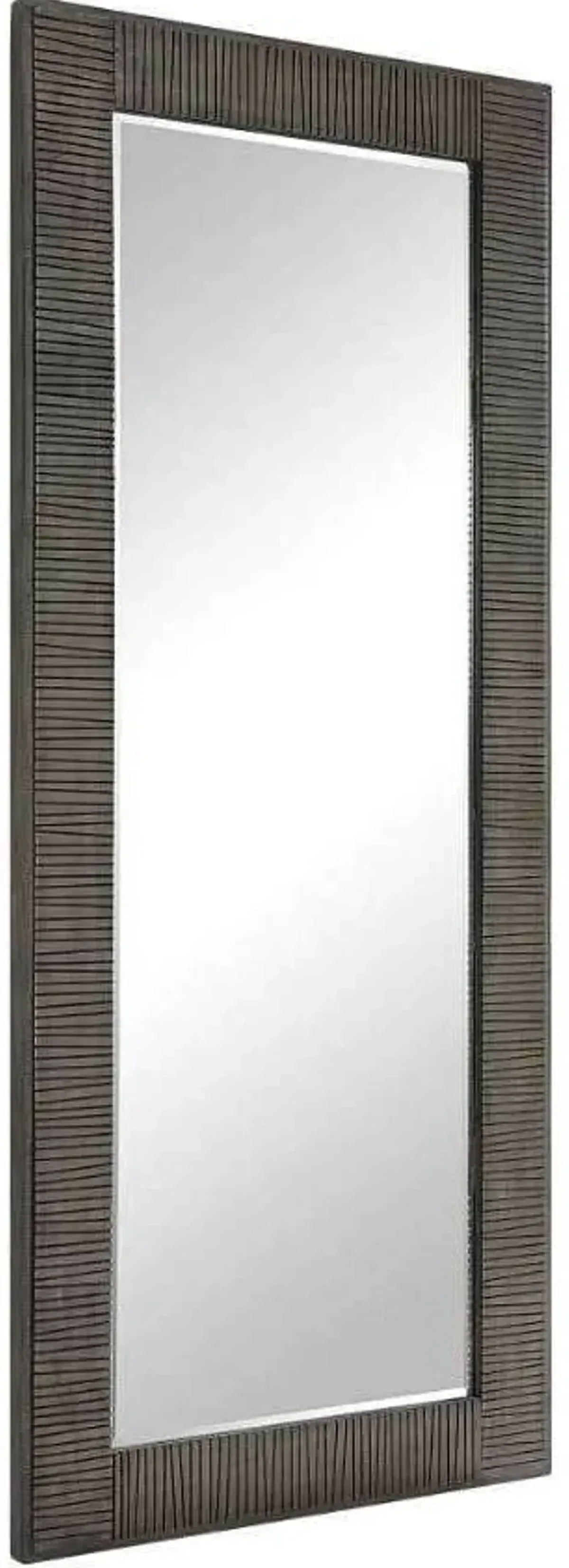 Uttermost Figaro Aged Gray Floor Mirror