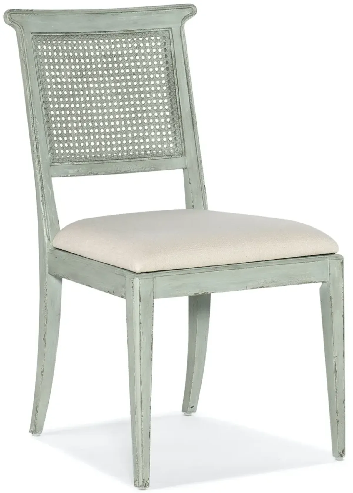 Hooker Furniture Charleston Oyster Upholstered Seat Side Chair