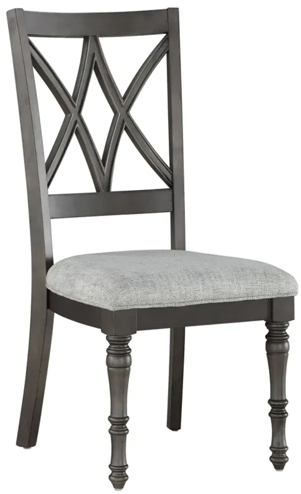 Steve Silver Linnett 7-Pieces Table With 4 Side Chairs & 2 Upholstered Side Chairs Set