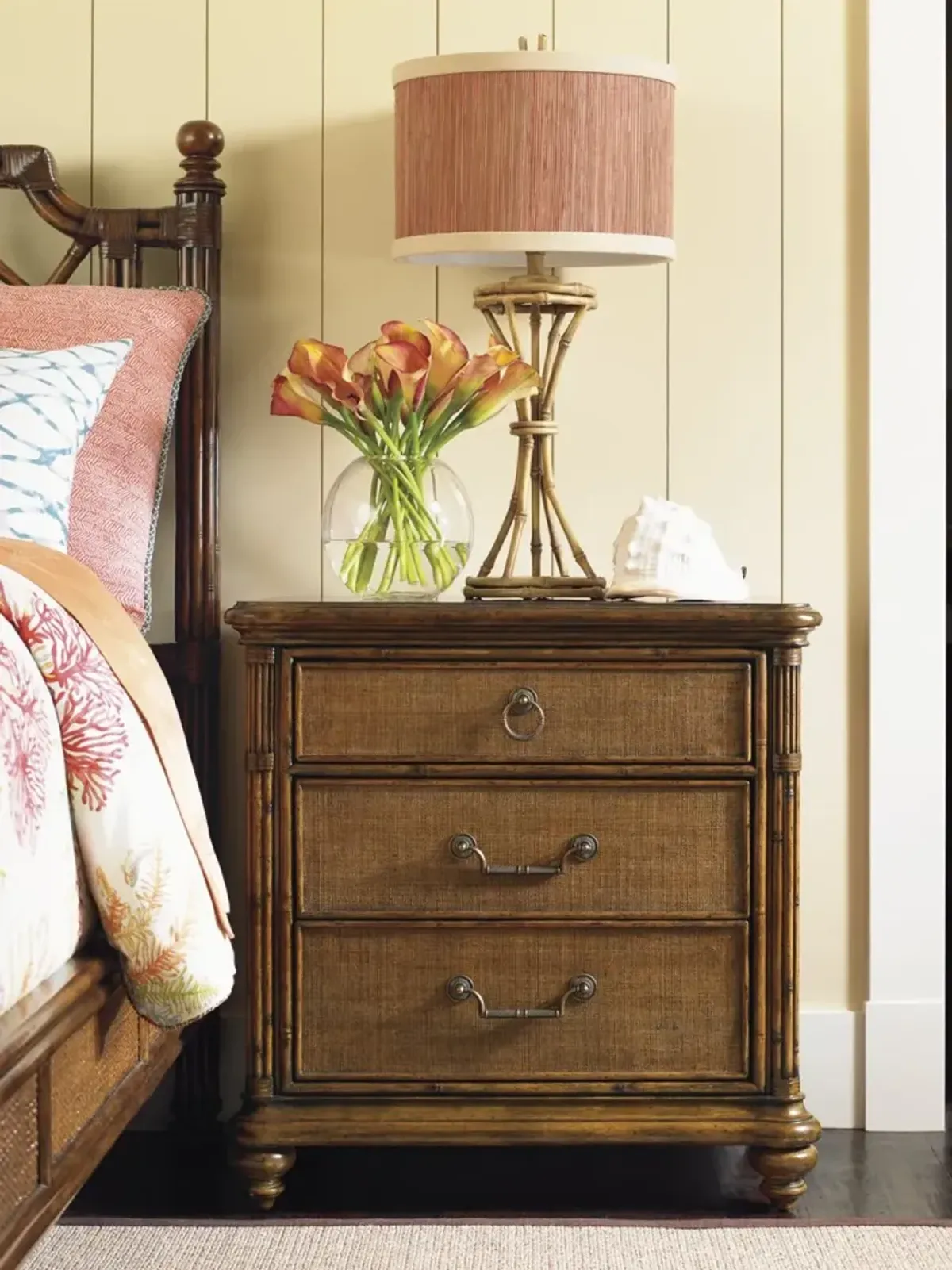 Tommy Bahama Home by Lexington Bali Hai Sojourn Nightstand