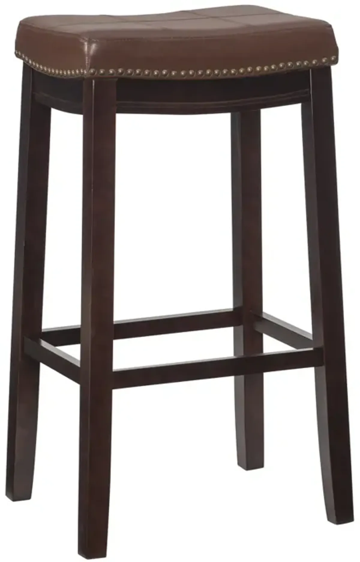 Linon Claridge Cognac Bar Stool