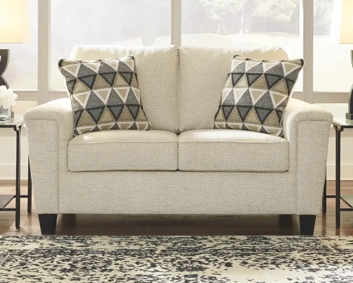 Ashley Abinger Natural Loveseat