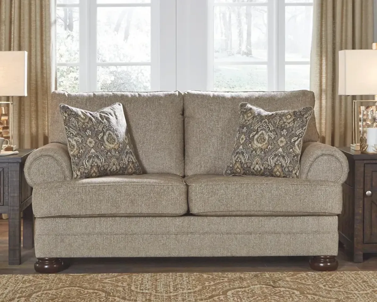 Ashley Kananwood Oatmeal Loveseat