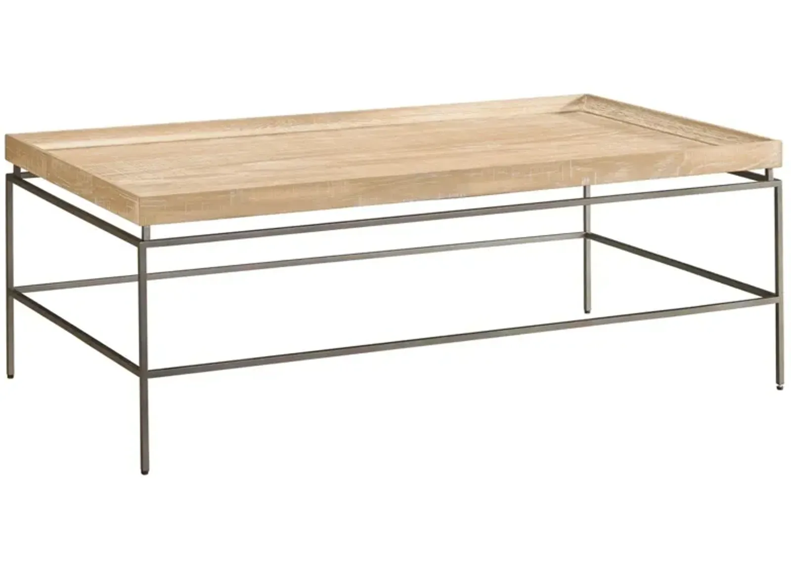 Universal Modern Farmhouse Preston Beige/Pepper Coffee Table