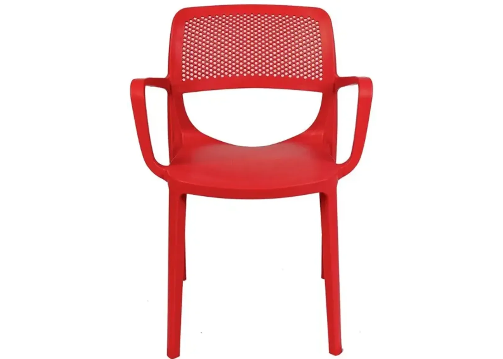 Rainbow Outdoor Mila Armchair in Red