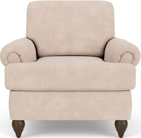 Flexsteel South Haven White Stucco Chair