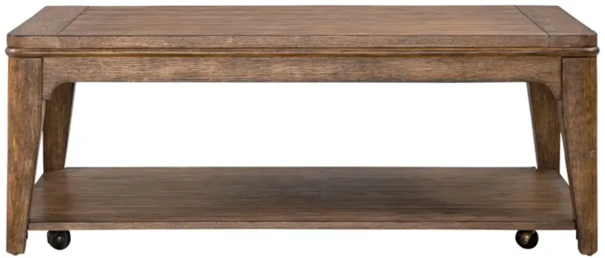 Liberty Furniture Ashford Sienna Rectangular Cocktail Table