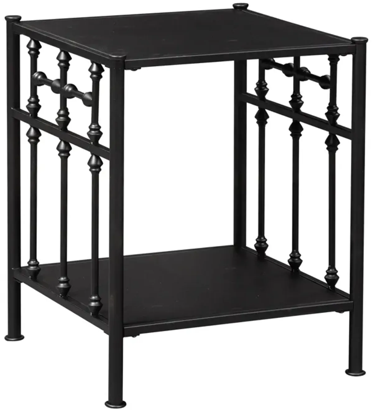 Liberty Furniture Vintage Black Open Nightstand