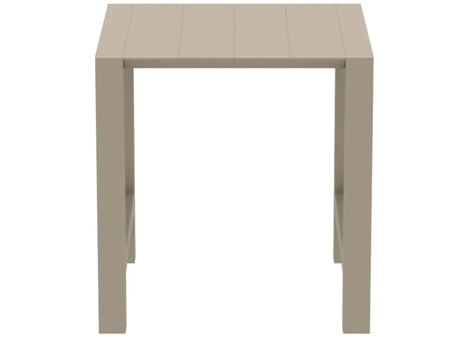 Compamia Vegas Bar Side Table in Taupe