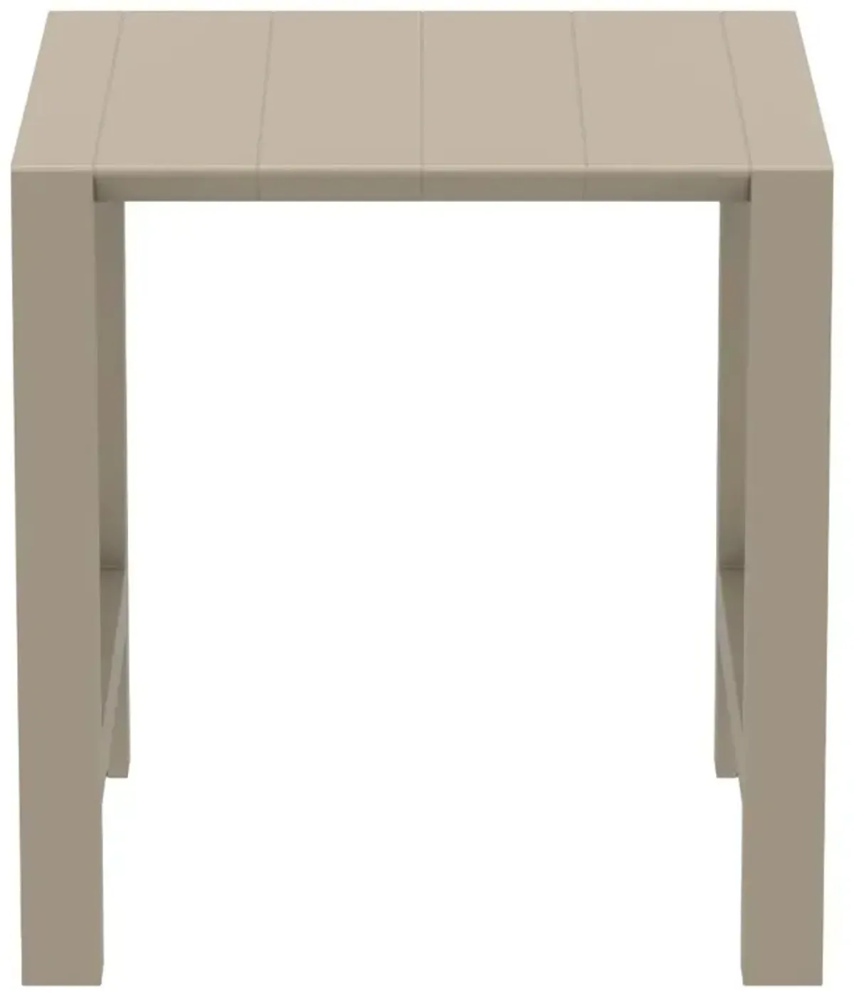 Compamia Vegas Bar Side Table in Taupe