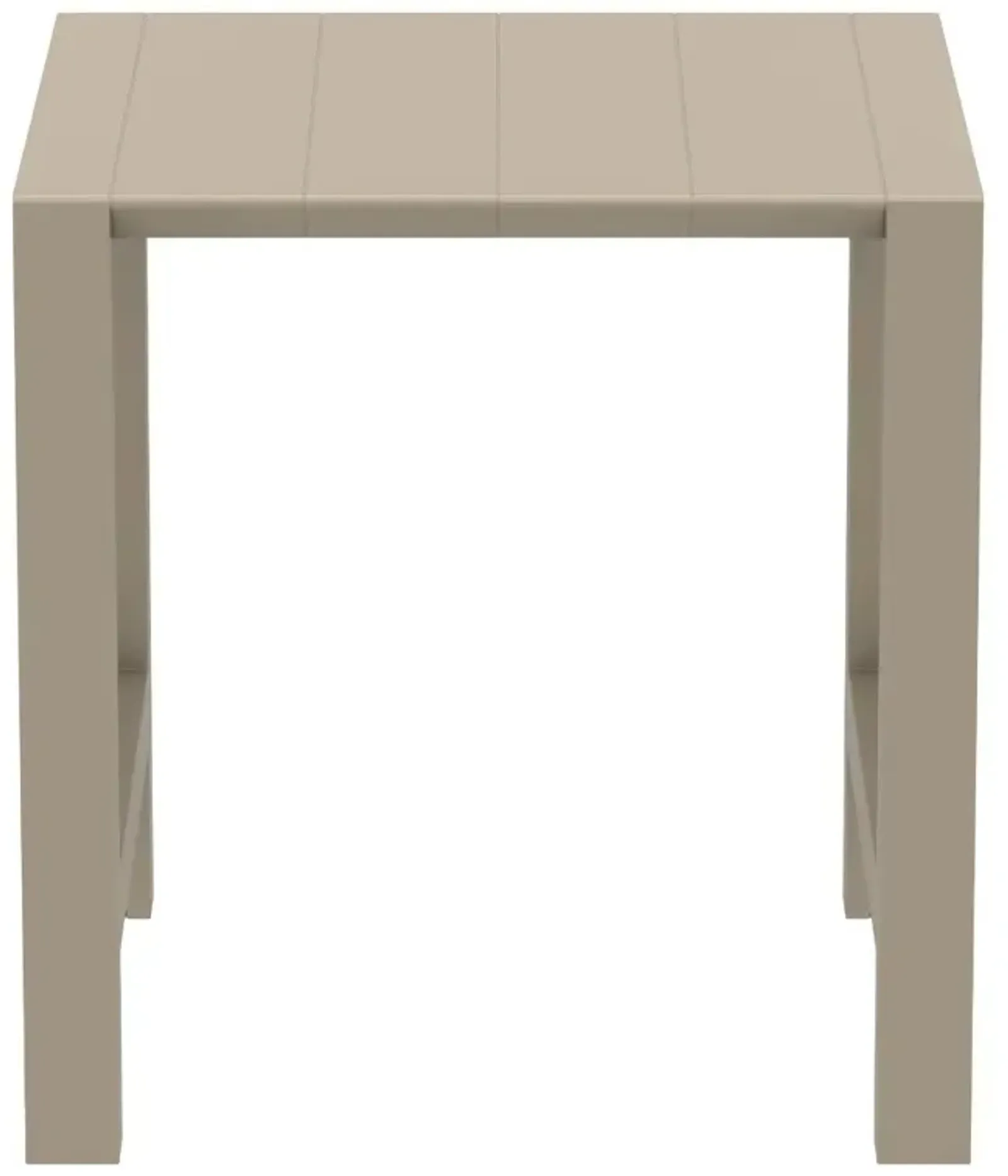 Compamia Vegas Bar Side Table in Taupe