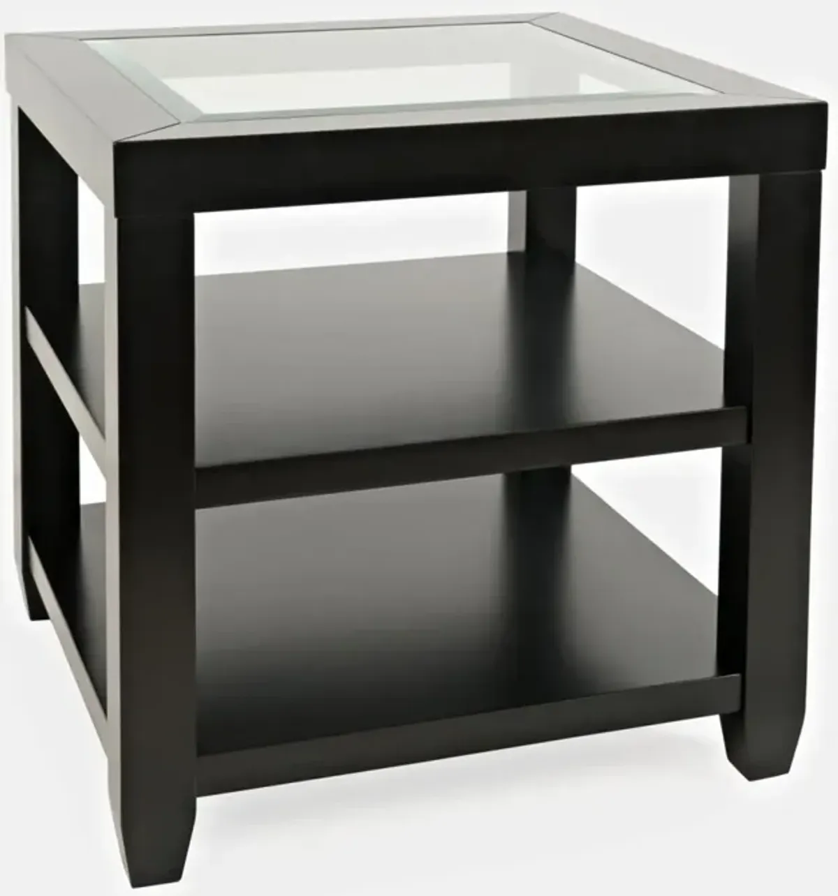 Jofran Urban Icon End Table Black