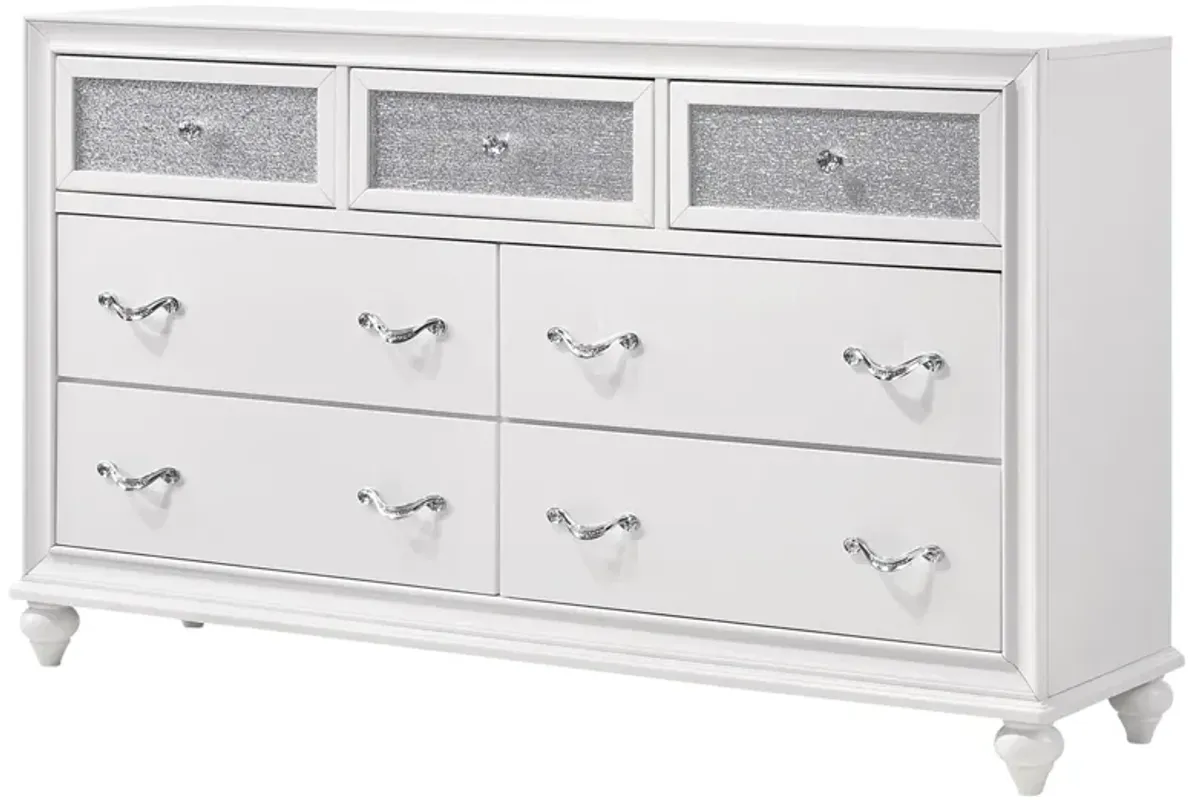 Coaster Barzini 7-Drawer Dresser White