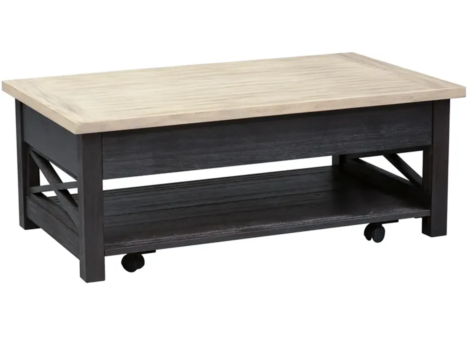 Liberty Furniture Heatherbrook Two-Tone Lift-Top Cocktail Table