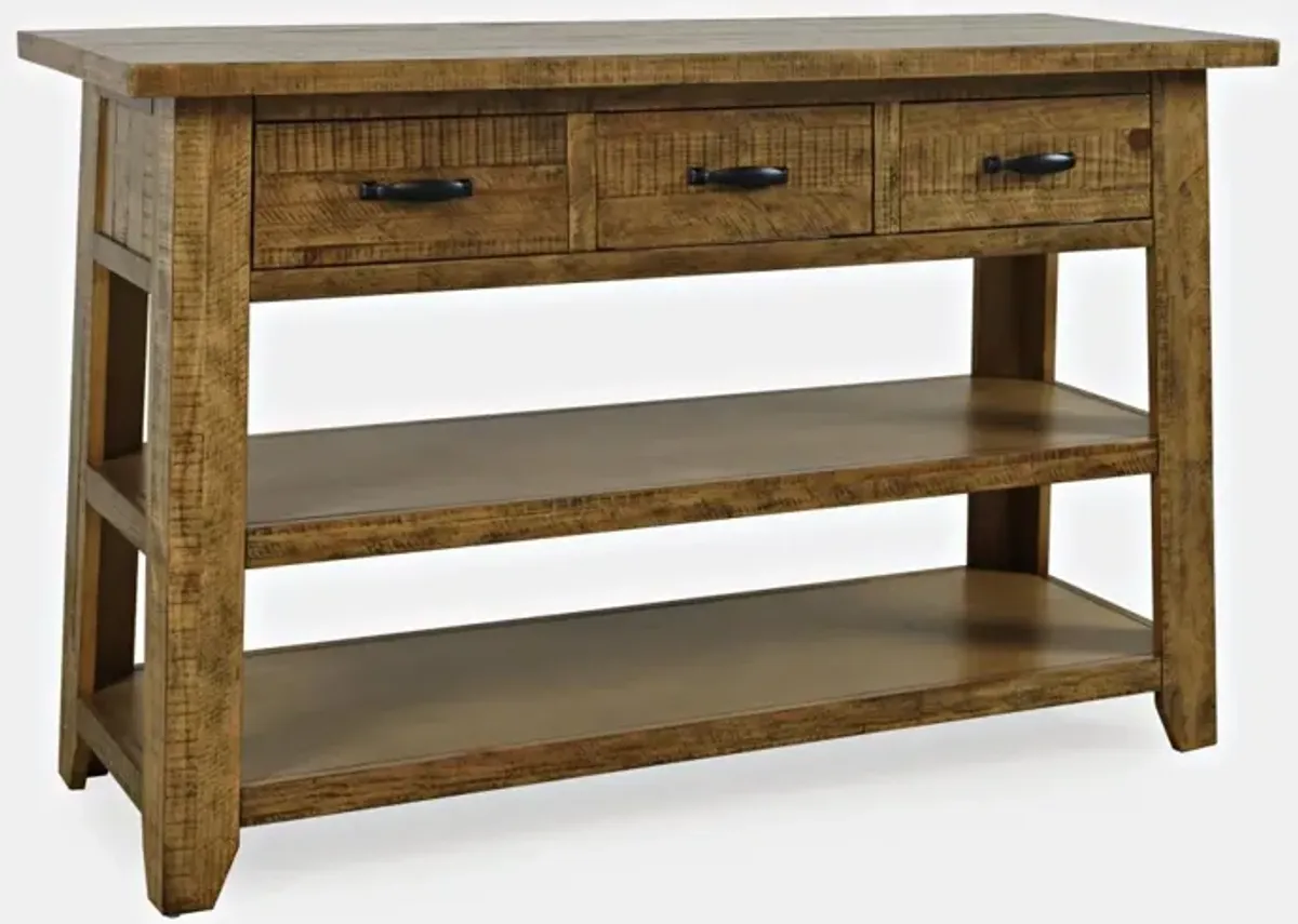 Jofran Telluride Sofa Table Gold