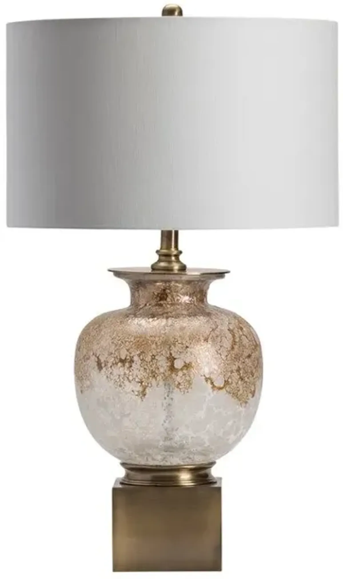 Crestview Selborne Golden Opal Table Lamp