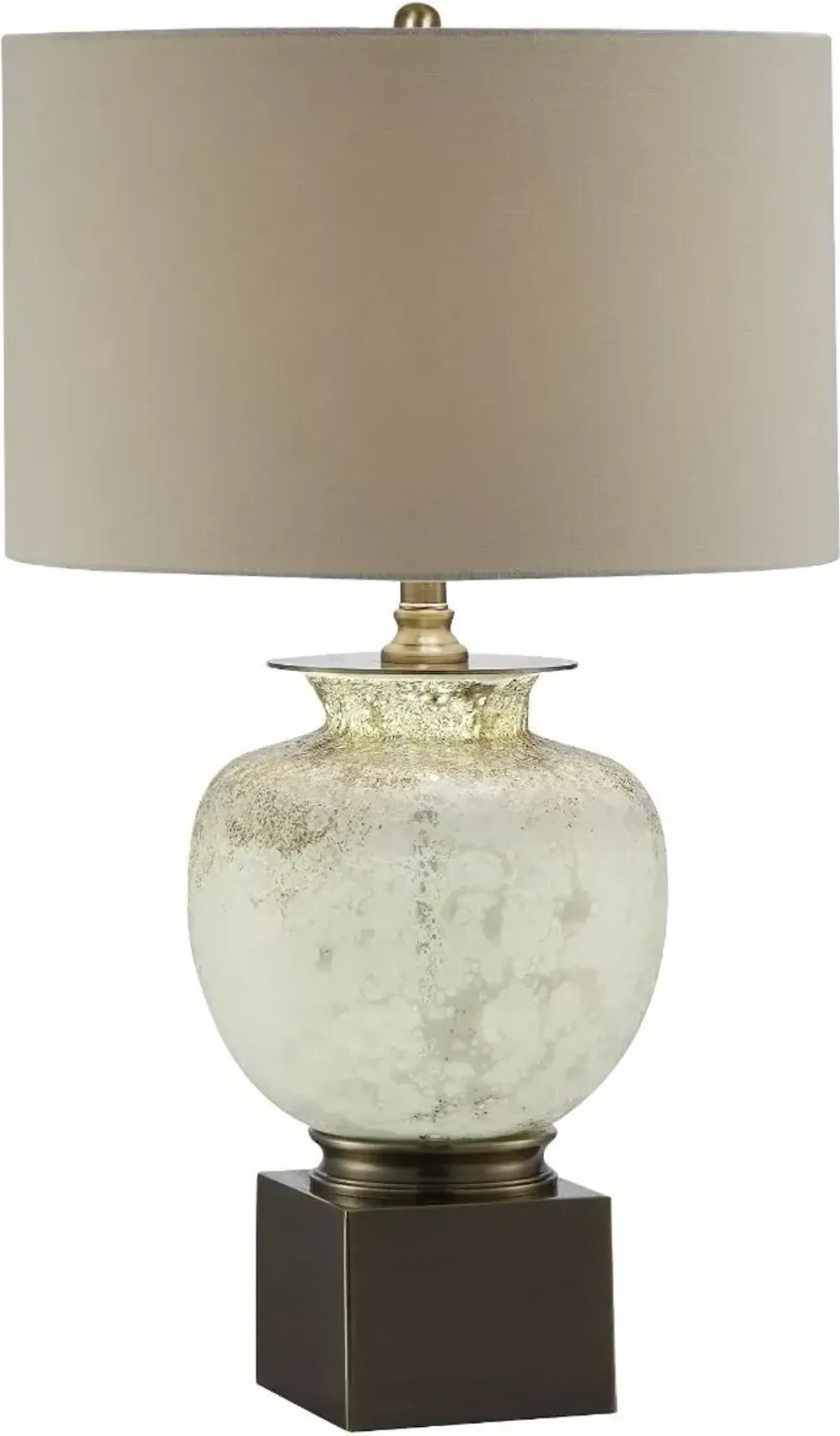 Crestview Selborne Golden Opal Table Lamp