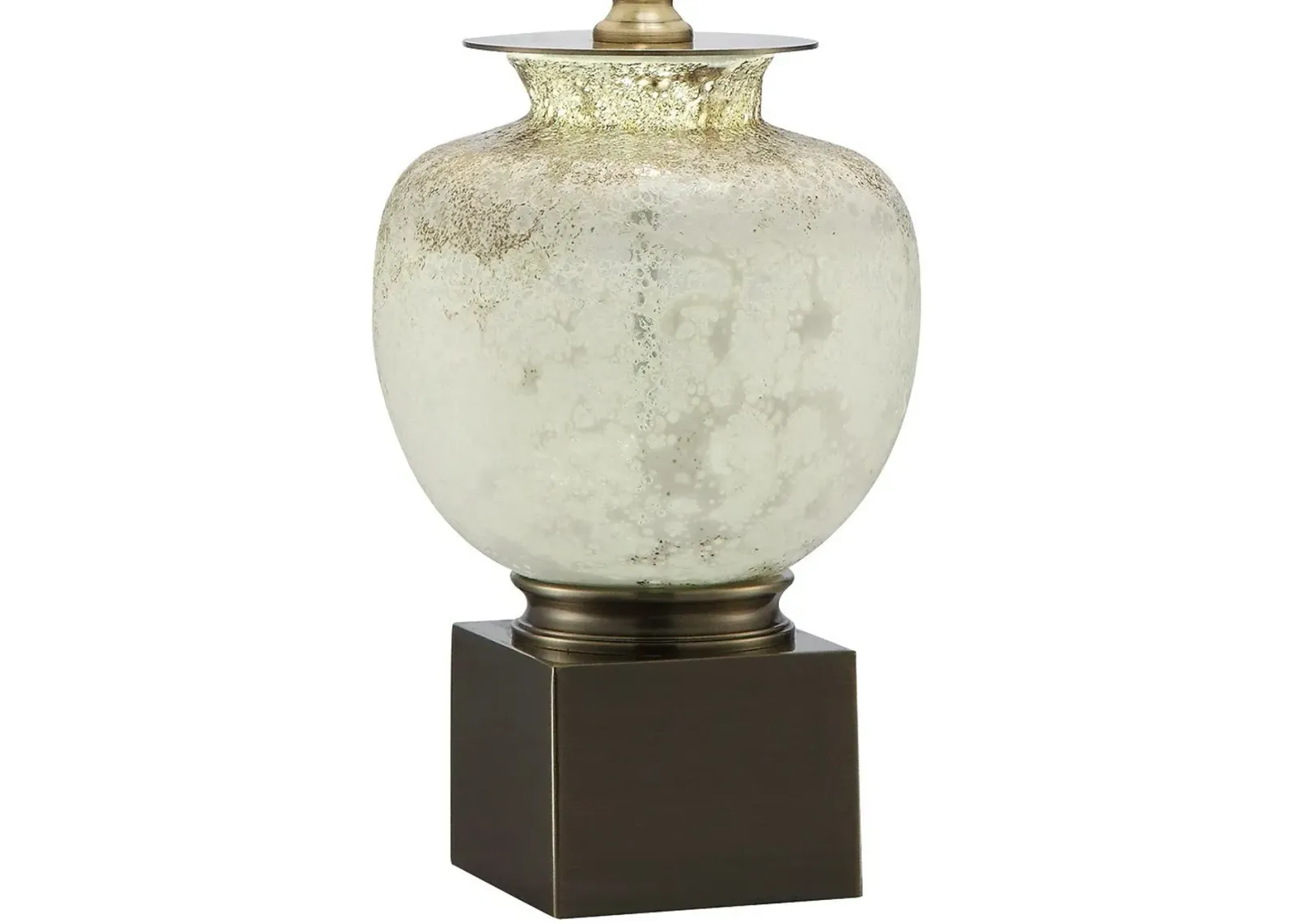 Crestview Selborne Golden Opal Table Lamp