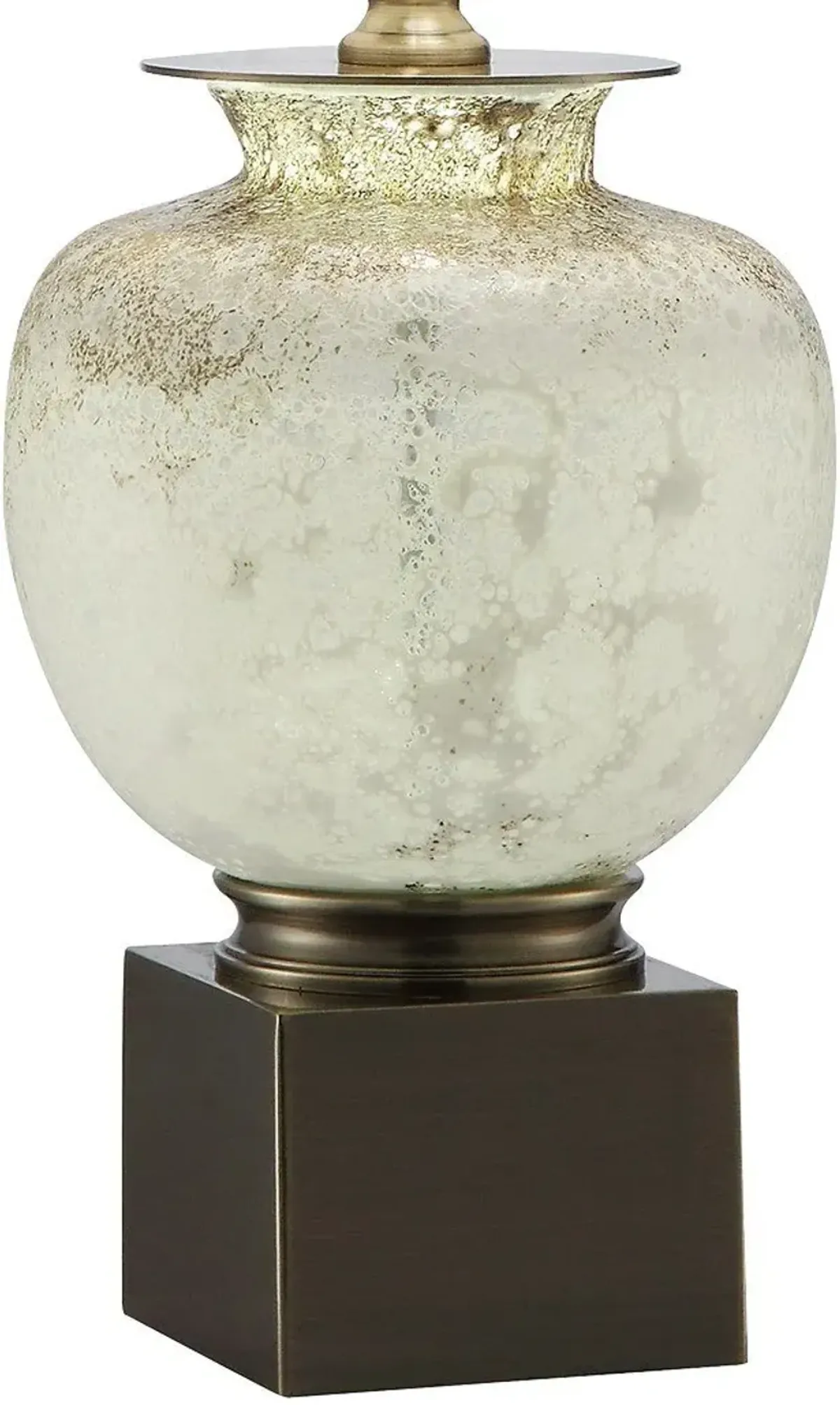 Crestview Selborne Golden Opal Table Lamp