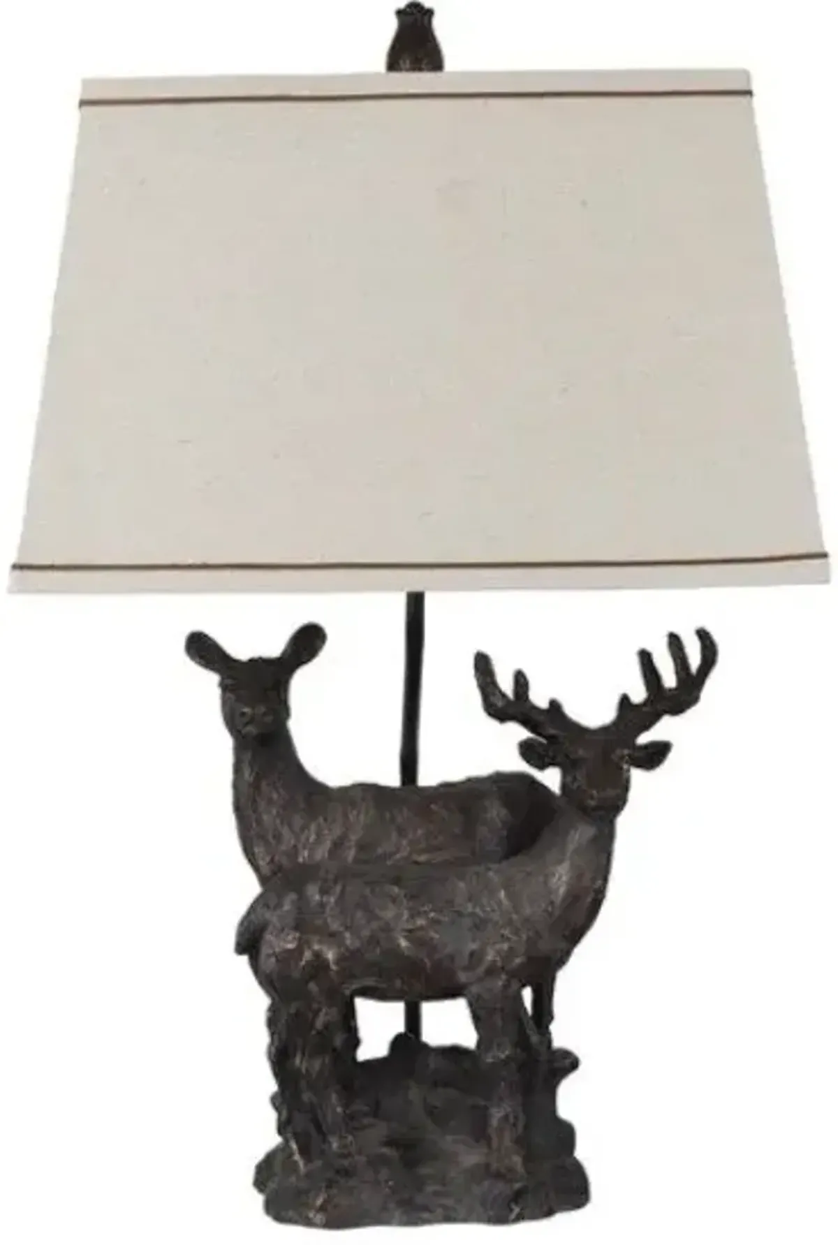 Crestview First Glance Black Table Lamp