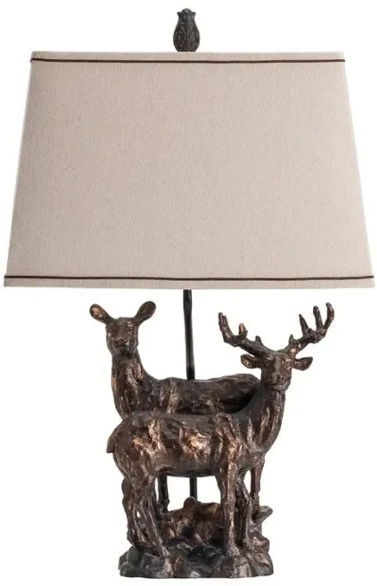 Crestview First Glance Black Table Lamp