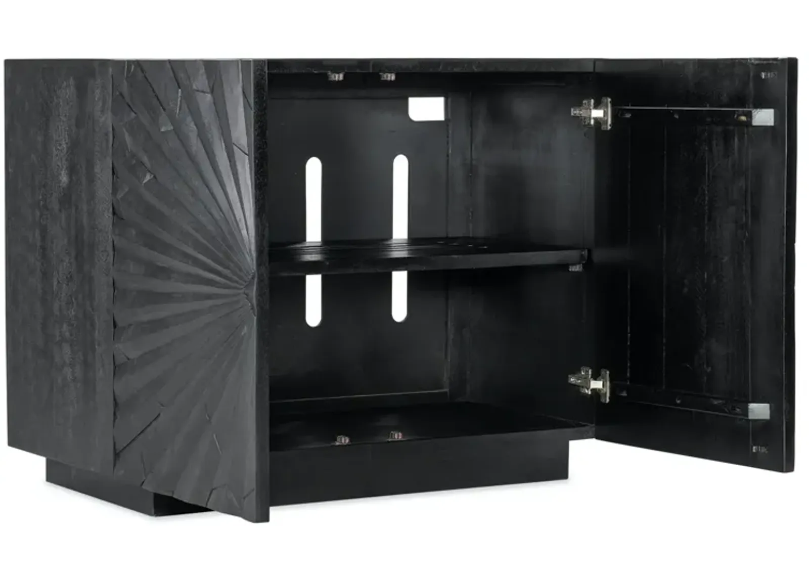 Hooker Furniture Commerce & Market 2-Door Starburst Black Accent Chest