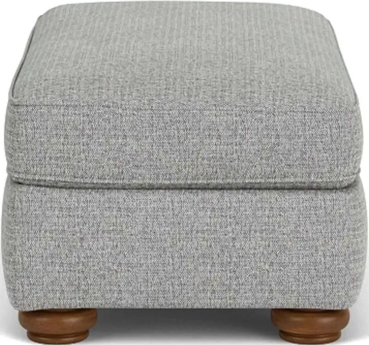 Flexsteel Preston Silver Ash Cocktail Ottoman