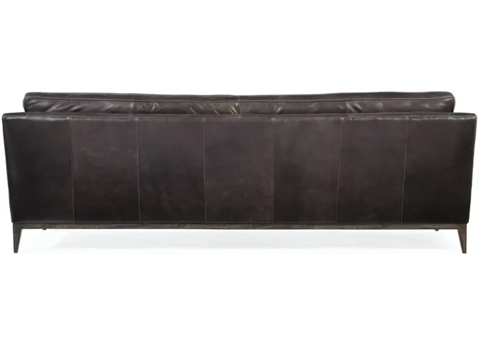 Hooker Furniture Kandor Leather Stationary Sofa