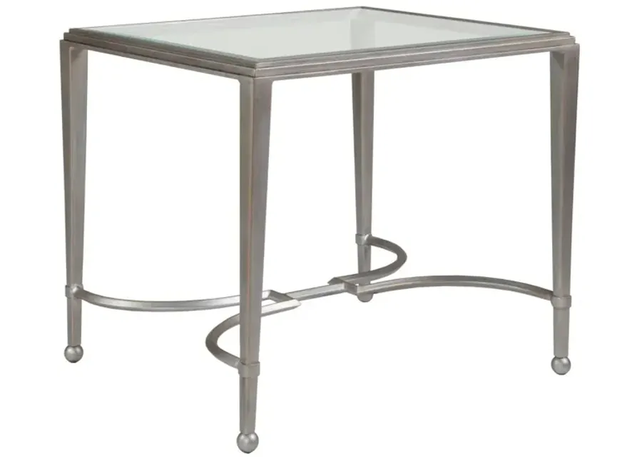 SANGIOVESE RECTANGULAR END TABLE METAL DESIGNS