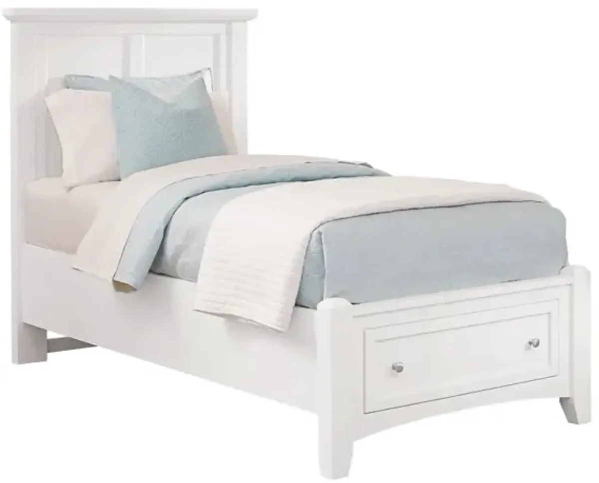 Vaughan-Bassett Bonanza White Mansion Kids/Teens Twin Headboard