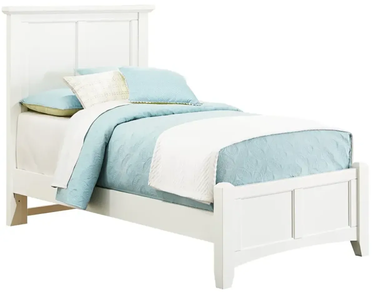 Vaughan-Bassett Bonanza White Mansion Kids/Teens Twin Headboard