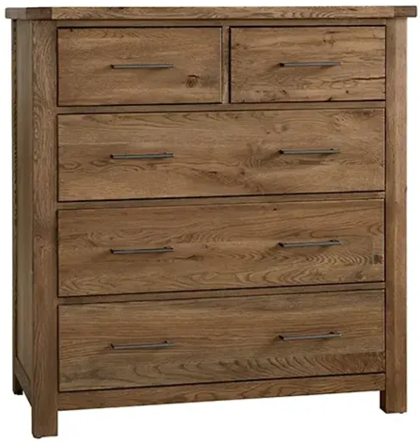 Vaughan-Bassett Dovetail Natural Standing Dresser