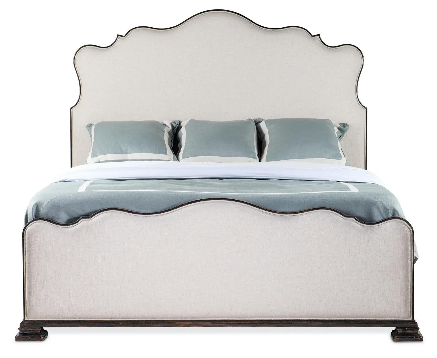 CHARLESTON KING UPHOLSTERED BED