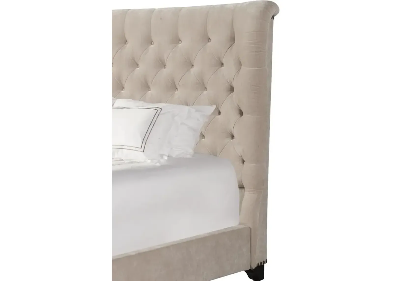 Parker House Chloe Collection Meringue Natural King Headboard