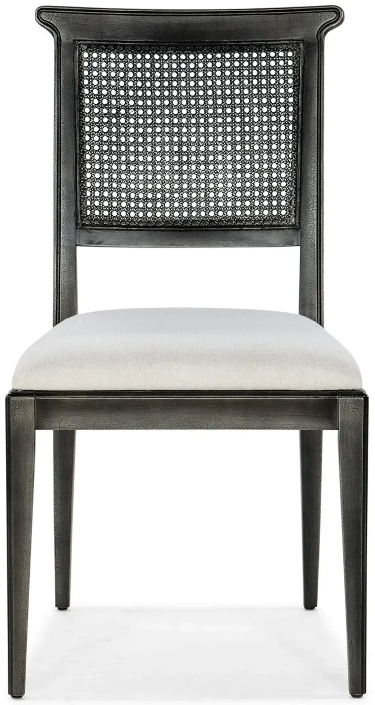 Hooker Furniture Charleston Upholstered Seat Black Side Chair