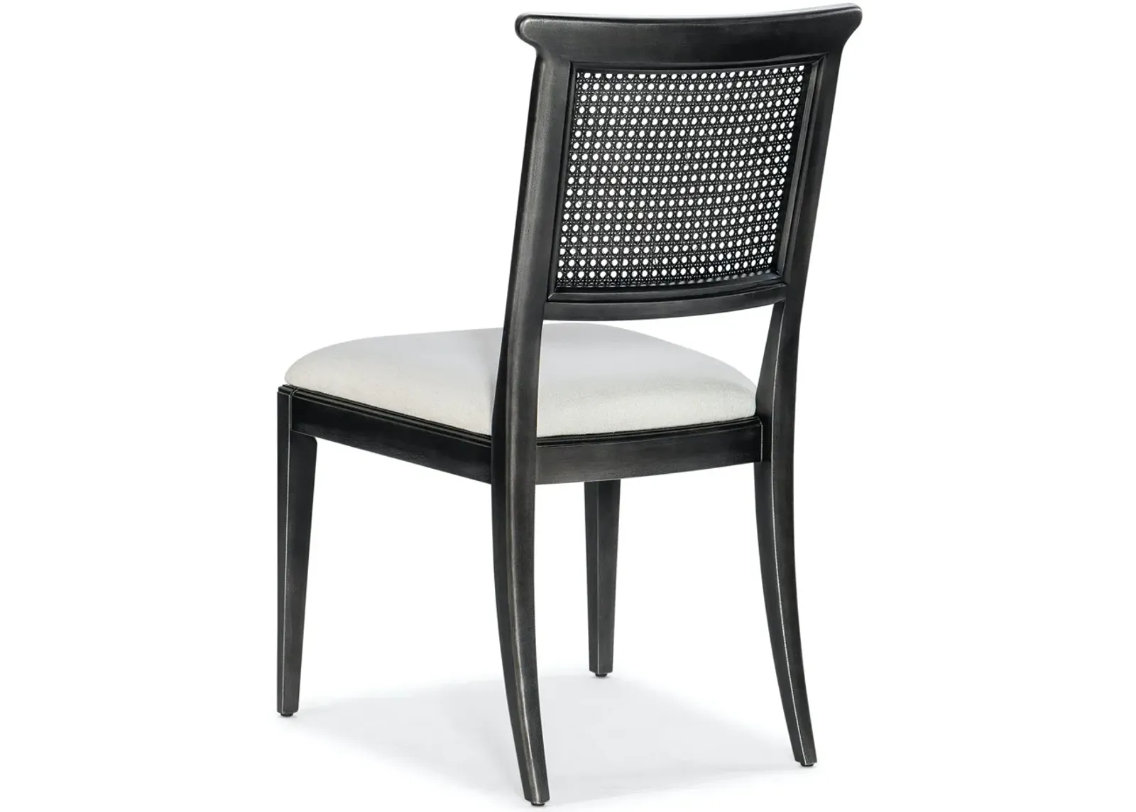 Hooker Furniture Charleston Upholstered Seat Black Side Chair