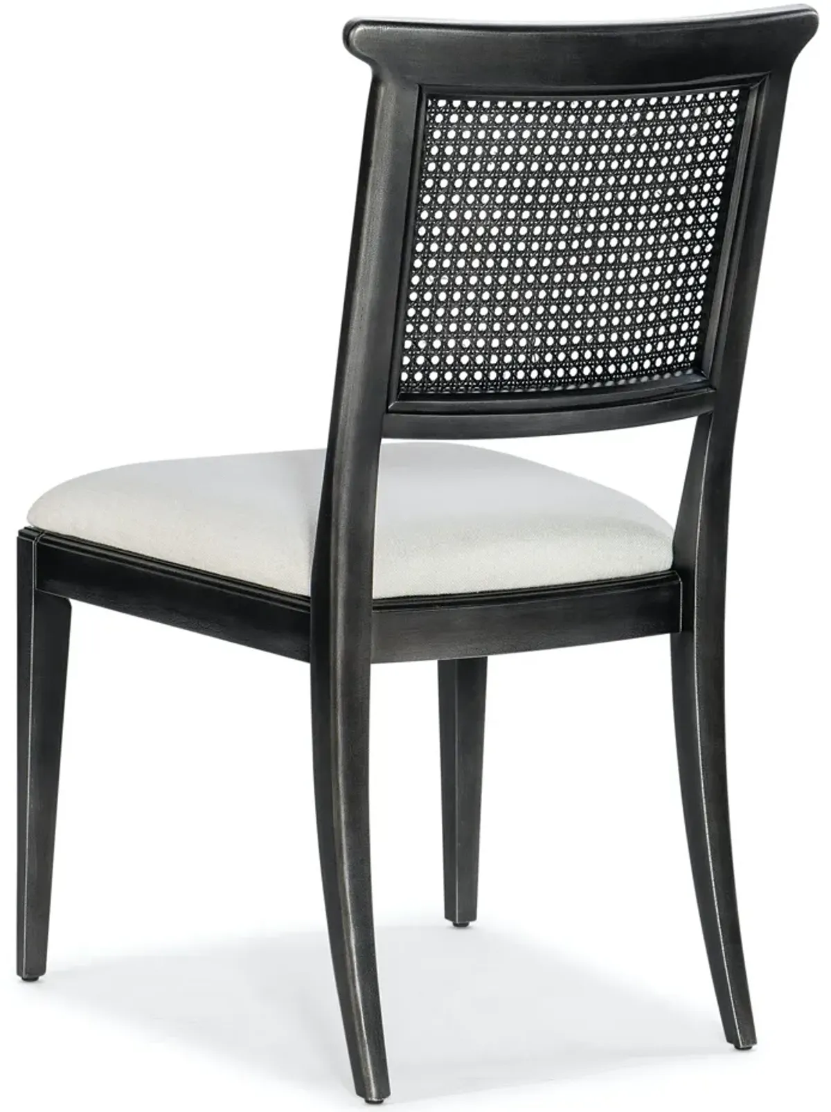 Hooker Furniture Charleston Upholstered Seat Black Side Chair