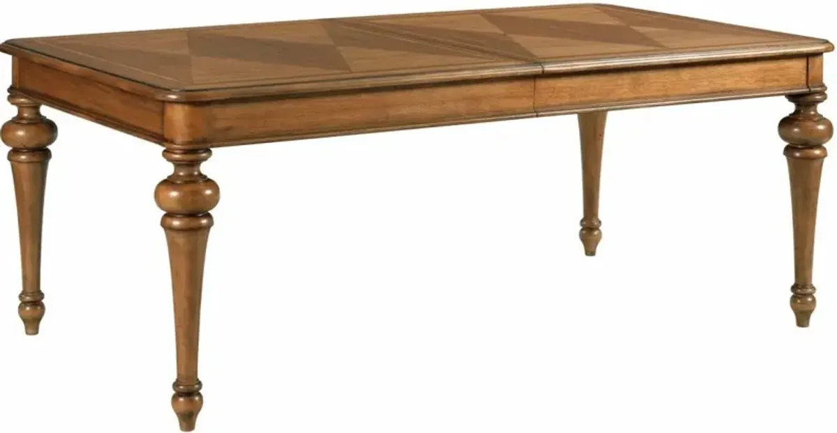 American Drew Berkshire Ervin Warm Cognac Leg Table