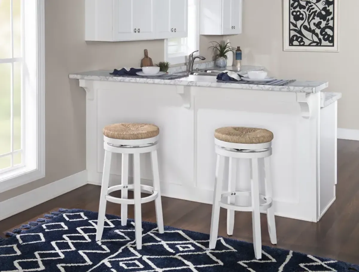 Powell Morgan Bar Stool White